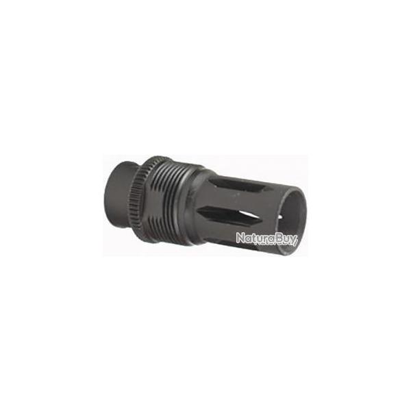 Cache Flamme - ASE UTRA - Borelock 7.62 FLASH HIDER - BIRD CAGE - M14X1 � gauche