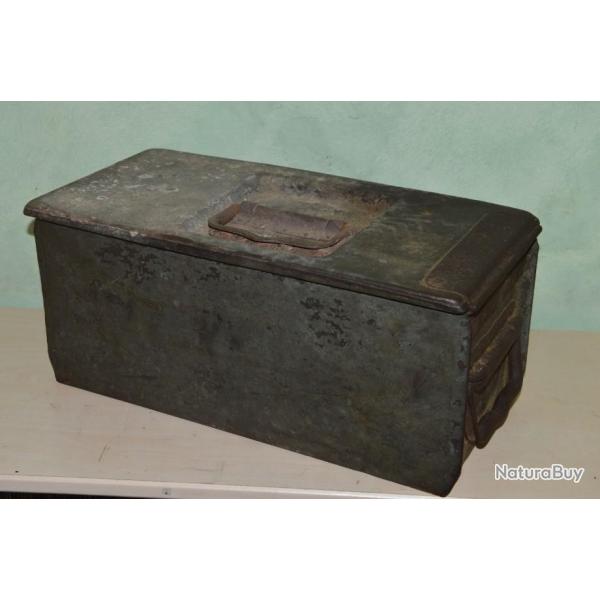CAISSE ALLEMANDE MOD.1911-POUR MITRAILLEUSE MG1908-GERMAN CASE 1908 MACHINE GUN.GUERRE 1914/1918