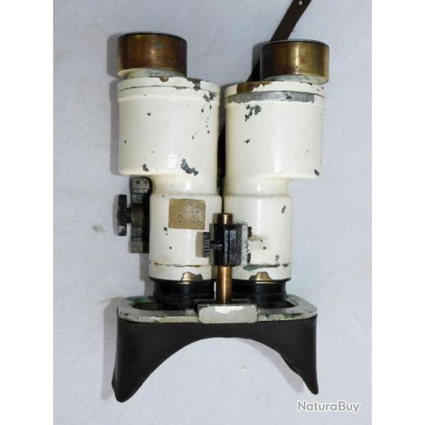 RARES JUMELLES - BINOCULAIRE - MARINE NATIONALE mod�le 1951 - 4 x 24 - SGO - HUET PARIS