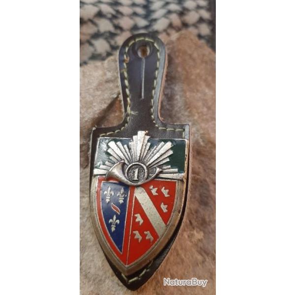 1� R�giment de Chasseurs- Fabrication Drago Paris 1975  ( Pastille oblongue ) 4a.