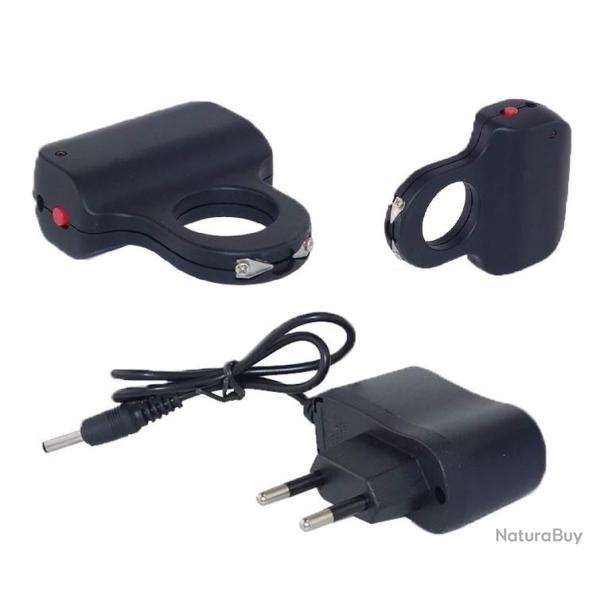 Poing Am�ricain Shocker 1 doigt  ( dit Tazer ) de 2 000 000 Volts pour la defense