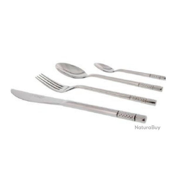 ENSEMBLE MENAGERE ALBERT DE THIERS 24 PIECES MODEL OSLO INOX 1