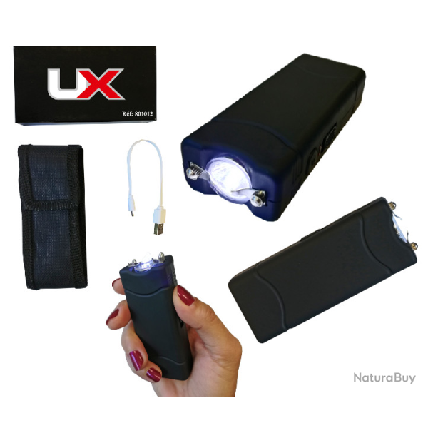 Shocker lectrique classic Mini rectangle de 2 000 000 Volts avec  Led  (Type Taser)