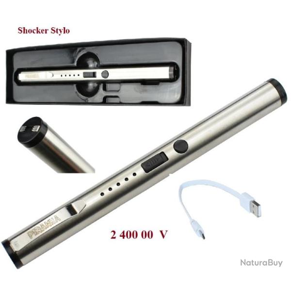 Shocker  Stylo de 38 gr *Chargeur USB*