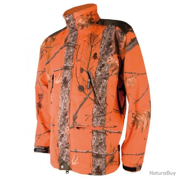VESTE SOMLYS CAMOUFLAGE PHOTO HD ORANGE