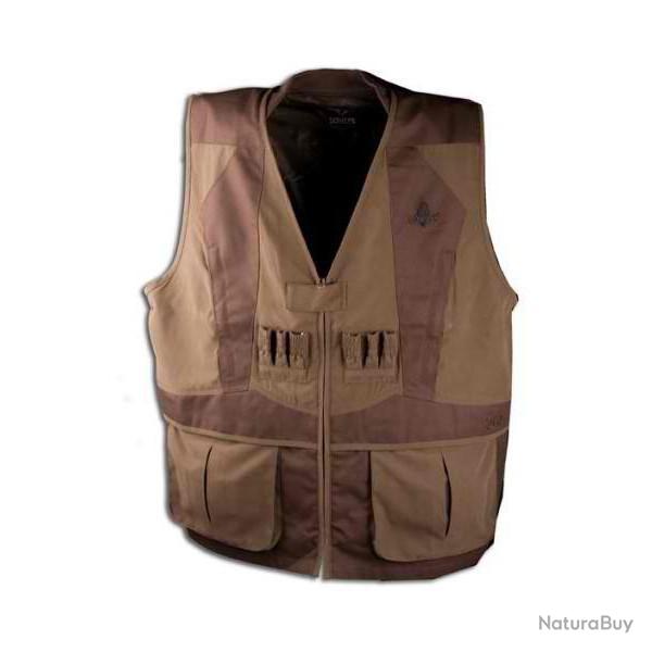 GILET SOMLYS MARRON