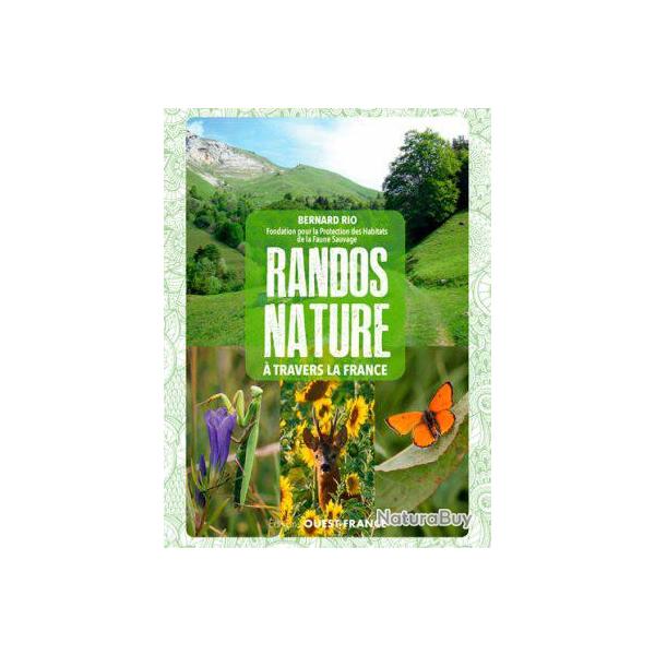 LIVRE RANDOS NATURE A TRAVERS LA FRANCE