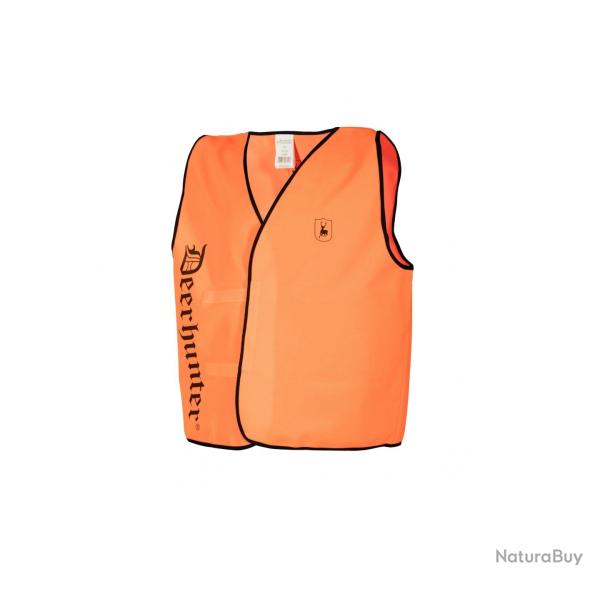 GILET FLUO ORANGE DEERHUNTER
