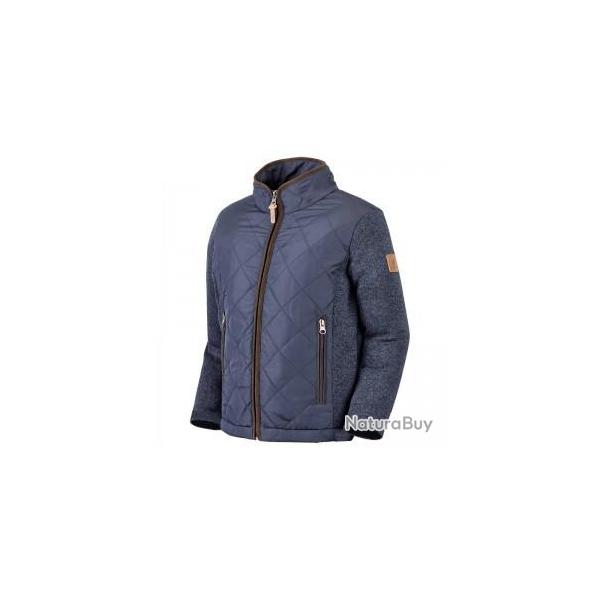 VESTE DE CHASSE POLAIRE CUIROS ENFANT - NAVY 12 ans