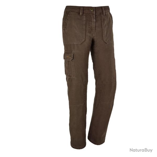 PANTALON FEMME BLASER CANVAS HIVER MARRON