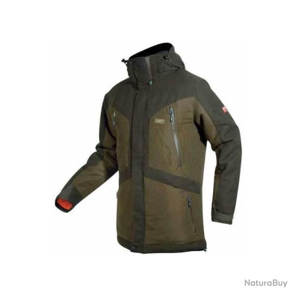 VESTE CHAUDE REVERSIBLE HART ALTAI J2D MARRON ORANGE CAMOUFLEE