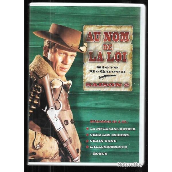 au nom de la loi  steve mcqueen saison 2 pisodes 49  53 , western , bonus