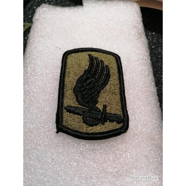 Patch arm�e us 173RD INFANTRY BRIGADE kaki ORIGINAL 2
