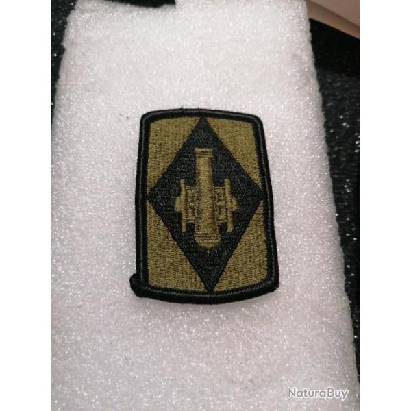 Patch arm�e us 75TH FIELD ARTILLERY BRIGADE kaki ORIGINAL 2
