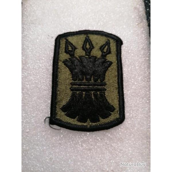 Patch arm�e us 157th INFANTRY BRIGADE kaki ORIGINAL