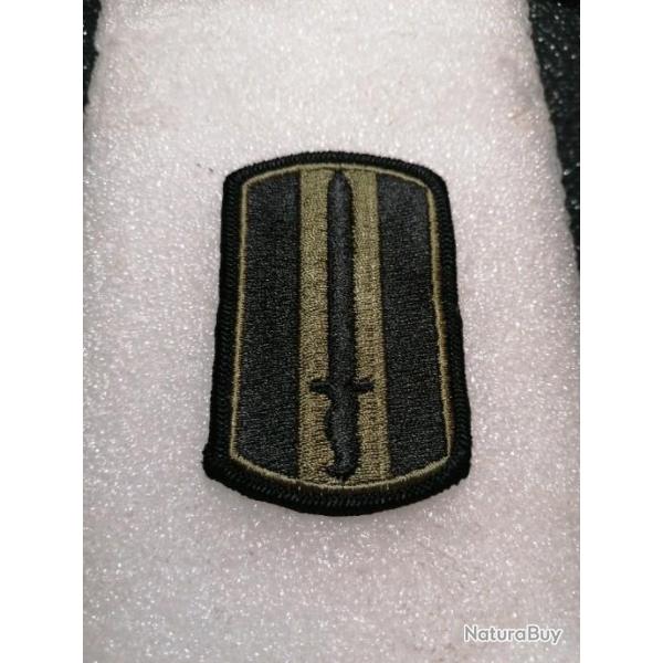 Patch arm�e us 193rd INFANTRY BRIGADE kaki ORIGINAL