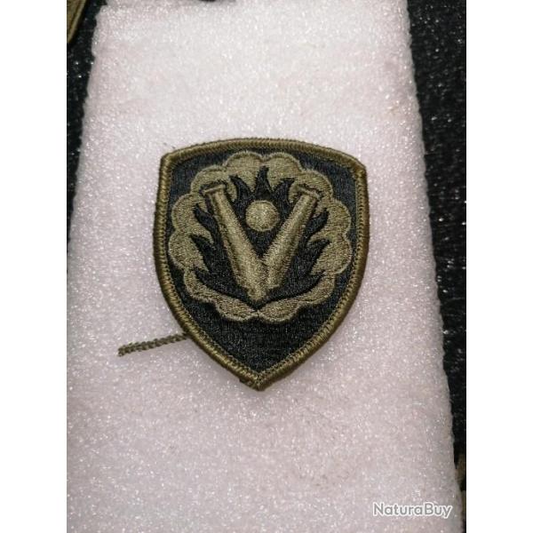 Patch arm�e us 59TH ORDONNANCE BRIGADE kaki ORIGINAL 2