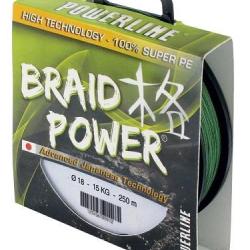 TRESSE POWERLINE BRAID POWER 1000M 0.30mm/25kg