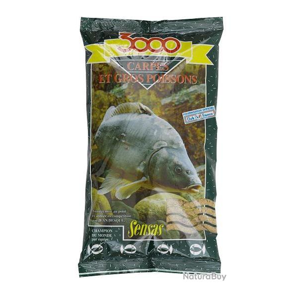 3000 CARPE  ET GROS POISSONS 1KG