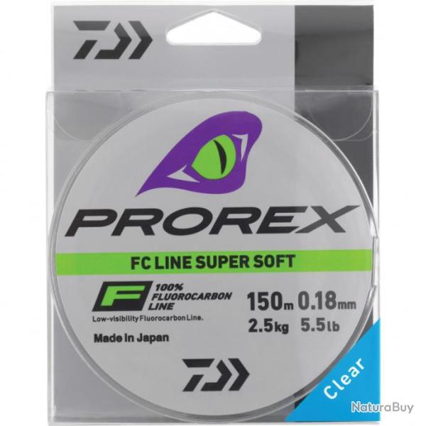 FIL FLUOROCARBONE PROREX LINE SS 150M NPC 0.16mm-2kg