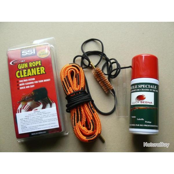 ...NOUVEAU Cordons de nettoyage cal 20 plus huile...