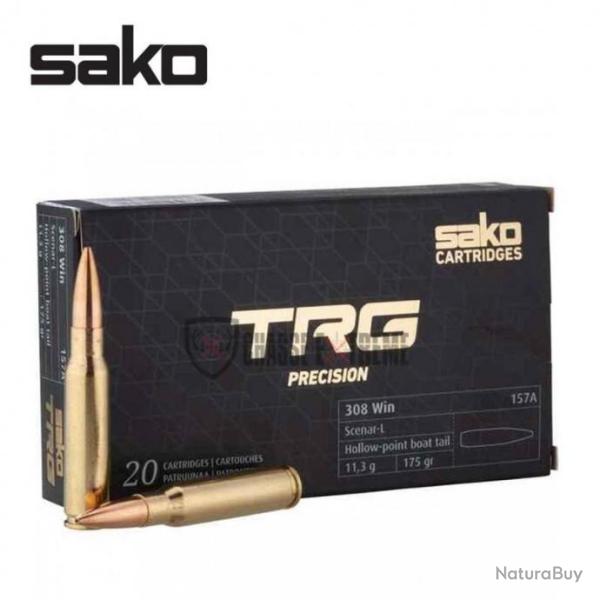 20 Munitions SAKO Trg Precision Cal 308 Win 175 Gr