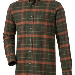 Chemise en flanelle Darko (Couleur: Vert fonc&eacute;, Taille: S)