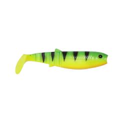 Leurre souple Cannibal Shad 12.5cm Savage Gear 20gr Fire tiger