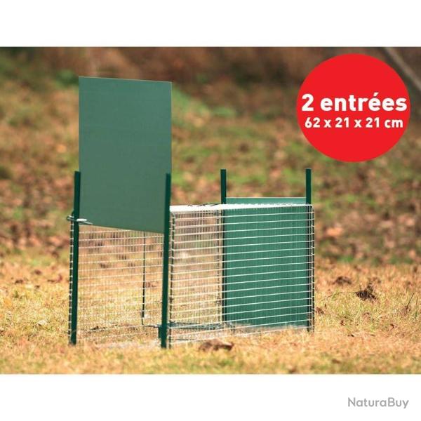 BOTE  FAUVE, 2 ENTRES, 64 X 21 X 21 CM - BOXTRAP