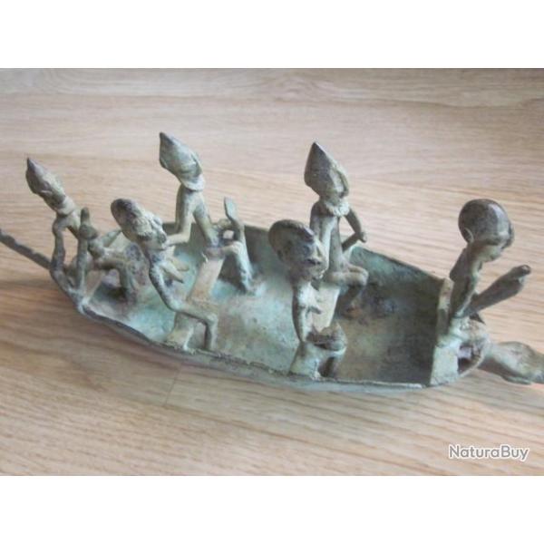 Bronze Pirogue - DOGON - Mali