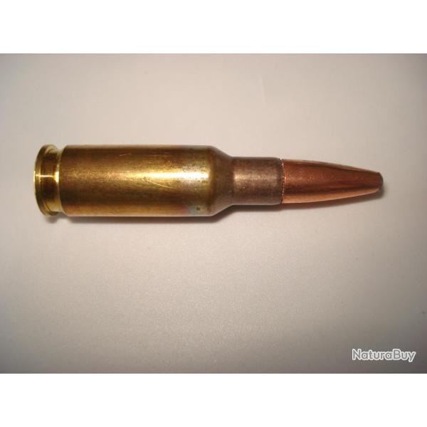 une cartouche de 7mm BR, bench rest, ogive demi blind�e