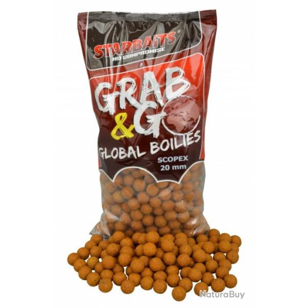 BOUILLETTE GRAB & GO GLOBAL SCOPEX 20mm 1kg NPC