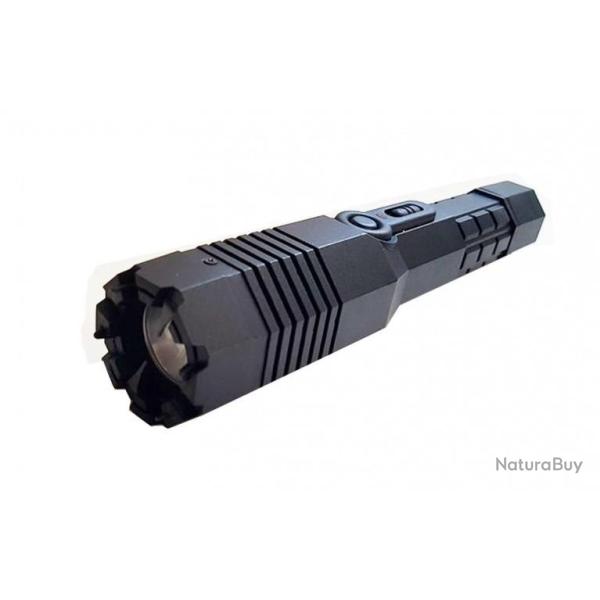 LAMPE TASER SHOCKER ELECTRIQUE 8.000.000 VOLTS ET 300 LUMENS