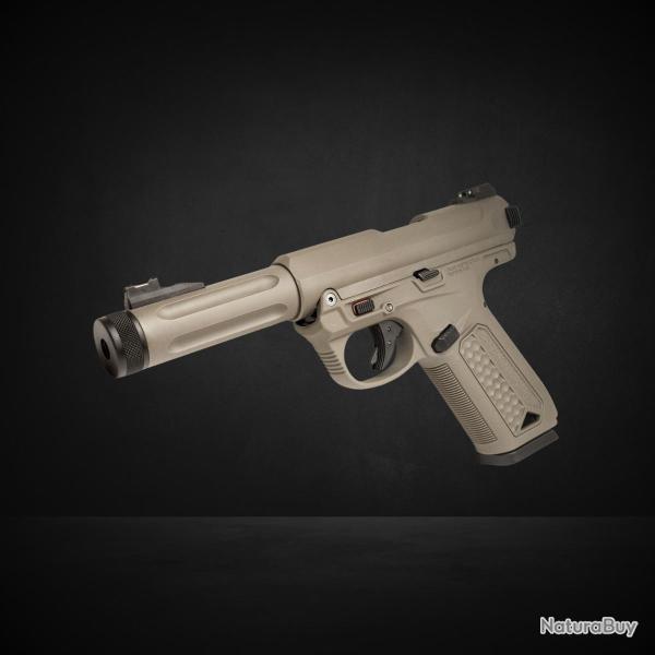 Pistolet AAP-01 action army gaz blowback TAN