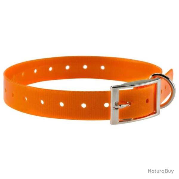 Collier pour chien Country polyur�thane 2.5 x 60 cm Orange - Orange