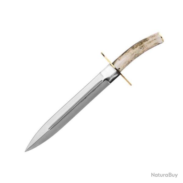 Dague de chasse Country manche cerf - 23 cm 23 cm - 23 cm