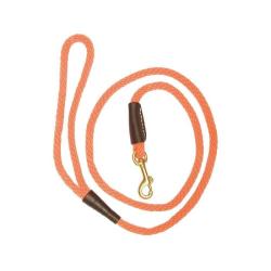 Laisses pour chien avec mousqueton Country orange - 1.80 m / 10 mm