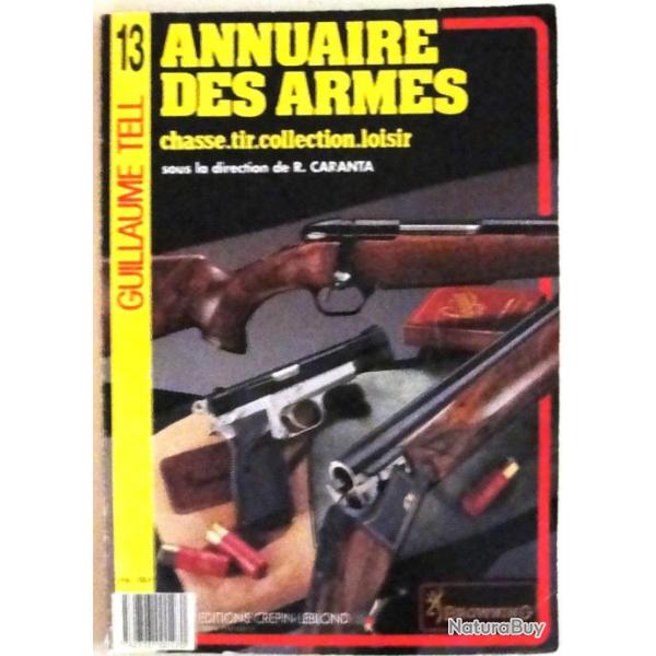 Annuaire des armes GUILLAUME TELL n13