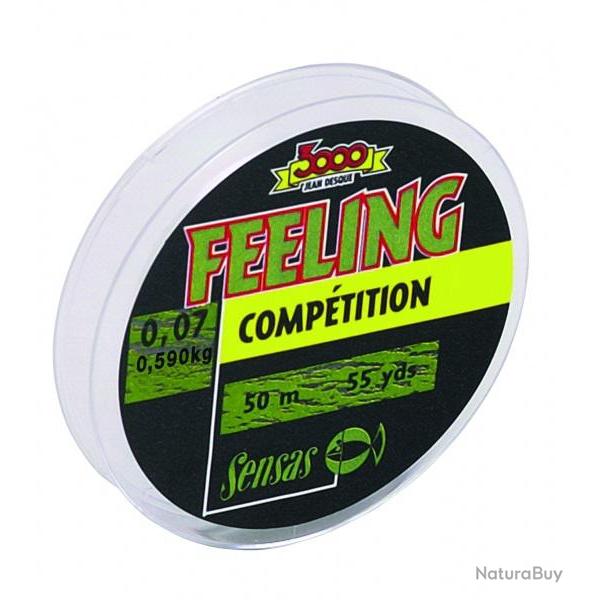 FIL NYLON FEELING COMPETITION 50M NPC 0.10mm - 0.95kg