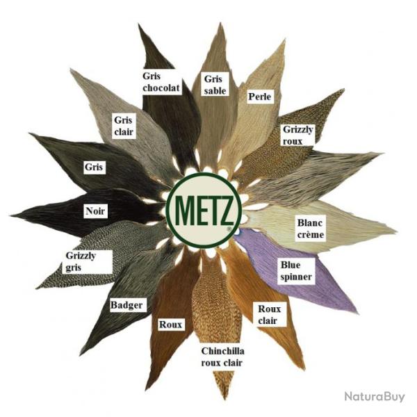COUS METZ JMC Cou de coq grade 2 Noir naturel