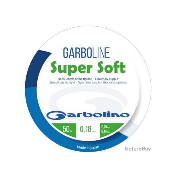 FIL GARBOLINE SUPER SOFT 50M NPC 0.103mm - 0.8kg