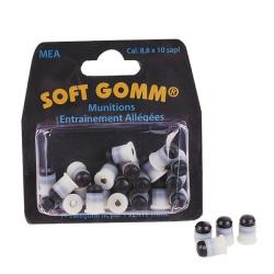 25 Cartouches SAPL SOFT GOMM cal.8,8x10