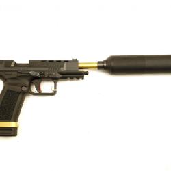 Silencieux no sound impuls specifique glock toute la gamme canik tp9 elit calibre 9 para