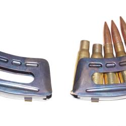 Clips 5 coups pour fusil Berthier en acier pour calibre 8x50 8 mm lebel