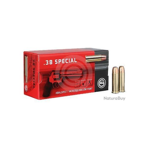 Boit de 50 munition Geco 38 special 158Gr hollow point