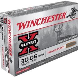 Boite de 20  munitions 30.06 Winchester PP 180