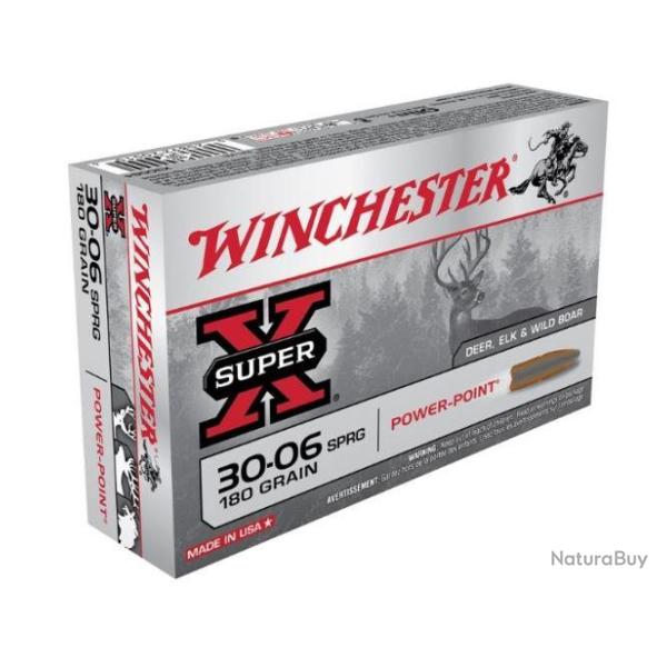 Boite de 20  munitions 30.06 Winchester PP 180