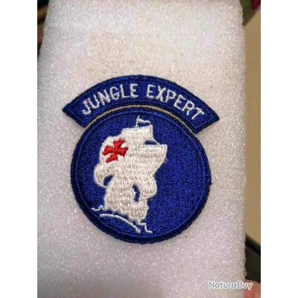 Patch arm�e us CARRIBEAN D�FENSE JUNGLE EXPERT ORIGINAL 2