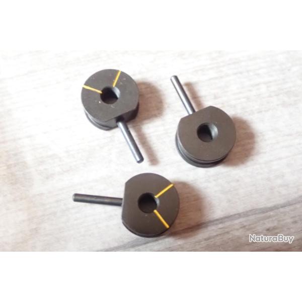 Porte oculaire N 15 +14 Pices dtaches pour dioptre WF Suisse Pour armuriers. Diopter Ersatzteile