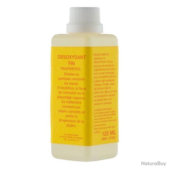 D�soxydant fin Lefaucheux - 125 ml 125 ml - 125 ml